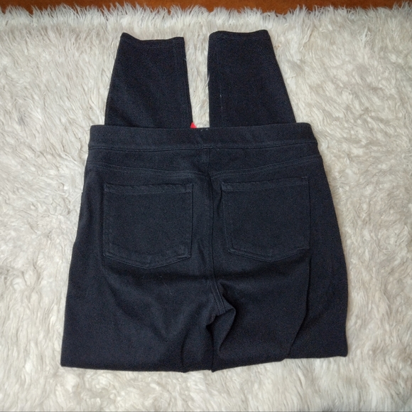 Spanx Black Jean-ish Ankle Leggings Jeggings Size M - Picture 4 of 10